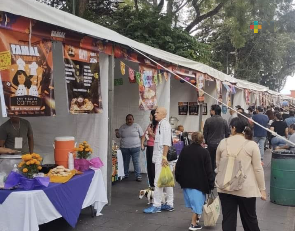 “Feria del Tamal, Pan y Chocolate” expone en Xalapa diversidad gastronómica del Estado